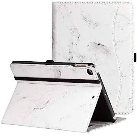 IPad 9.7 Inch 2018/2017 Case, Ztotop Premium Leather Business Slim Folding Stand Folio Cover Auto Wake/Sleep,Pencil Holder Multiple Viewing