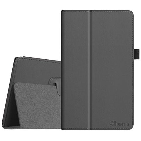 Fintie Folio Case for Amazon Fire HD 8 (2016 6th Generation), Slim Fit Premium Vegan Leather Standing Cover for Fire HD 8 Tablet (2016 6th Gen