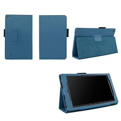 Elsse New Fire 7 Folio Case with Stand for Kindle Fire 7 inch tablet with Built in Stand (Both 2017 and 2015 Release)