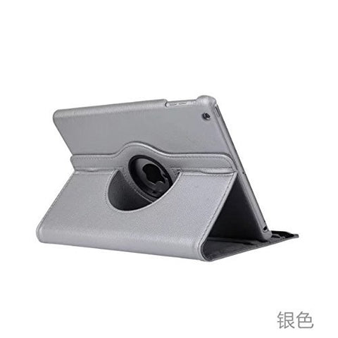 Black 360 Degrees Rotating Stand Leather Case for Ipad 2 2nd