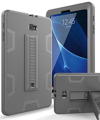 Samsung Galaxy Tab A 10.1 Case,XIQI Three Layer Hybrid Rugged Heavy Duty Shockproof Anti-Slip Case Full Body Protection Cover for Tab A 10