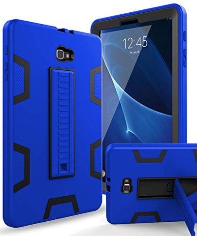 Samsung Galaxy Tab A 10.1 Case,XIQI Three Layer Hybrid Rugged Heavy Duty Shockproof Anti-Slip Case Full Body Protection Cover for Tab A 10