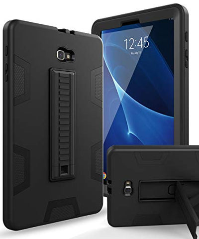 Samsung Galaxy Tab A 10.1 Case,XIQI Three Layer Hybrid Rugged Heavy Duty Shockproof Anti-Slip Case Full Body Protection Cover for Tab A 10