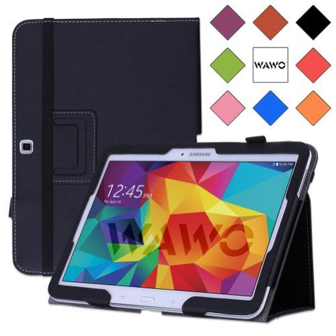 WAWO Samsung Galaxy Tab 4 10.1 Inch Tablet Smart Cover Creative Folio Case