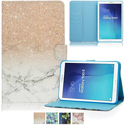 Galaxy Tab E 8.0 T377V Case,UUcovers Colorful Tri-fold Lightweight Slim Shell Standing Cover Shockproof Protective Cover Shell for Samsung Galaxy Tab E 8.0 inch T377V