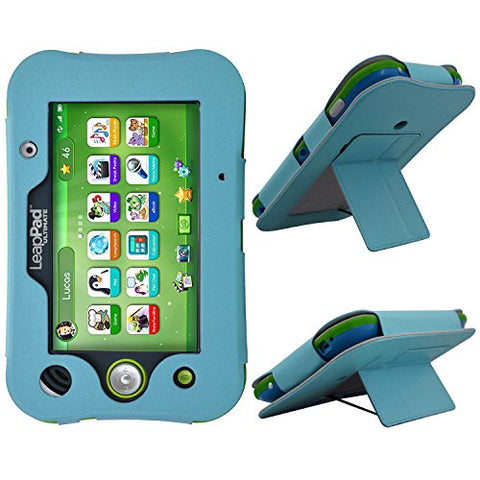 HOTCOOL LeapPad Ultimate Case New PU Leather Kickstand Cover Case Leapfrog LeapPad Ultimate Kids