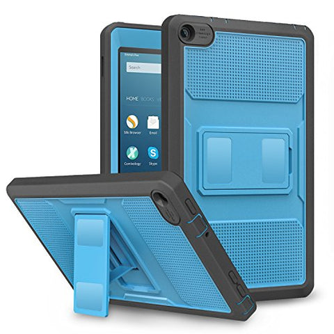 MoKo Amazon Fire HD 8 2016 Full Body Rugged Cover