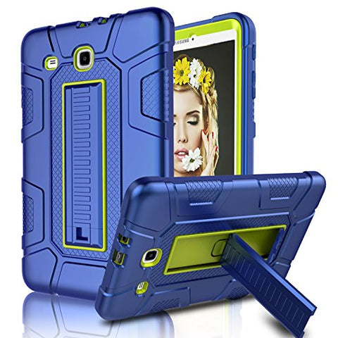 New Galaxy Tab E 9.6 Case, Elegant Choise Case with Kickstand Three Layer Heavy Duty Shockproof Defender Rugged Protective Case Cover for Samsung Galaxy Tab E 9.6