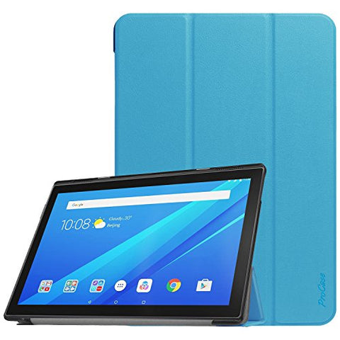 ProCase Lenovo Tab 4 10 Case, Slim Stand Hard Shell Case Smart Cover for 2017 Lenovo Tab 4 10.1 Inch Android Tablet, with Auto