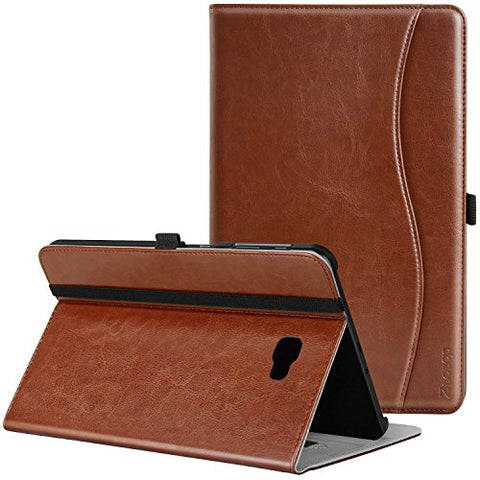 Samsung Galaxy Tab A 10.1 Case - Ztotop Leather Folio Case Cover Samsung 10.1 Inch Tablet SM-T580 T585(NO S Pen Version) Auto Wake/Sleep Card Slots, Multiple Viewing