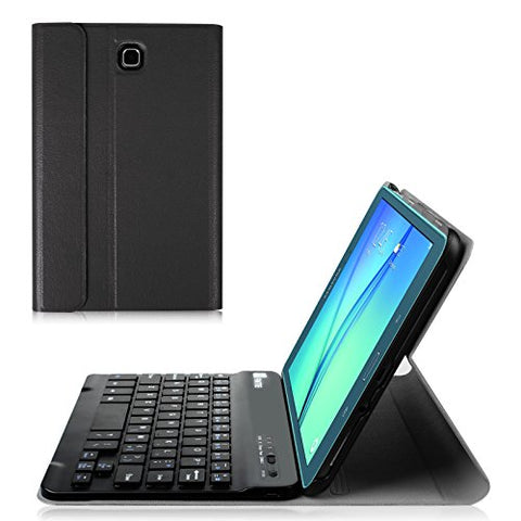 Fintie Keyboard Case Samsung Galaxy Tab A 8.0 (2015) - Smart Slim Shell Light Weight Stand Cover Magnetically Detachable Wireless Bluetooth