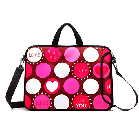 10-Inch Laptop Shoulder Bag Sleeve Case with padded handle for 9.6” 9.7" 10" 10.1" 10.5" Ipad/ Netbook/ Tablet/