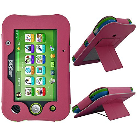 HOTCOOL LeapPad Ultimate Case New PU Leather Kickstand Cover Case Leapfrog LeapPad Ultimate Kids