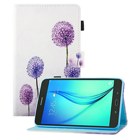 Tab E 8.0" Case, Samsung SM-T377a Case, Dteck PU Leather Flip Stand Case [Card Holder] Wallet Case Cover for Samsung Galaxy Tab E T377/T375 8.0 Inch Lite Series