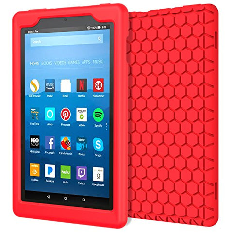 MoKo Amazon Fire HD 8 2017 Honey Comb Series Cover Case