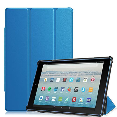 Fintie Slim Shell Case for All Amazon Fire HD 10 Tablet (7th Generation, 2017