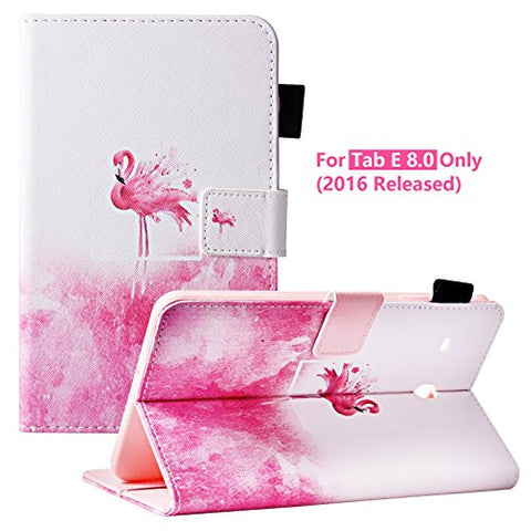 Tab E 8.0" Case, Samsung SM-T377a Case, Dteck PU Leather Flip Stand Case [Card Holder] Wallet Case Cover for Samsung Galaxy Tab E T377/T375 8.0 Inch Lite Series