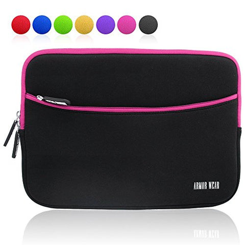 Tablet Sleeve, Laptop Bag, Armor Wear Portable Padded Neoprene Zipper Carrying Sleeve Case Bag with Accessory