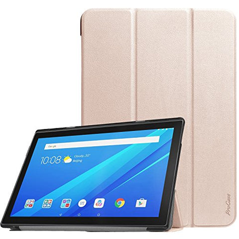 ProCase Lenovo Tab 4 10 Case, Slim Stand Hard Shell Case Smart Cover for 2017 Lenovo Tab 4 10.1 Inch Android Tablet, with Auto