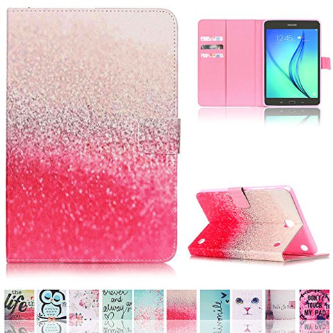 Galaxy Tab A 8.0 Case,UUcovers Magnetic Closure Slim-Fit Flip Stand [Card Holder] Case Auto Sleep/Wake Function Samsung Galaxy Tab A 8.0 Inch