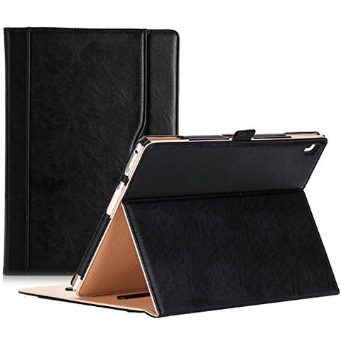 ProCase Lenovo Tab 4 10 Case - Stand Folio Case Protective Cover for Lenovo Tab 4 10.1" Android Tablet 2017 Release, with Multiple Viewing Angles, Document Card Pocket and Auto