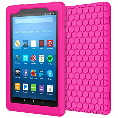 MoKo Amazon Fire HD 8 2017 Honey Comb Series Cover Case