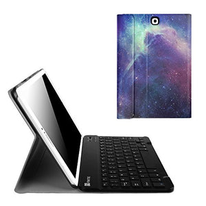 Fintie Keyboard Case for Samsung Galaxy Tab S2 9.7 - Slim Fit Light Weight Stand Cover with Magnetically Detachable Wireless Bluetooth