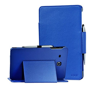 TAB E 8.0 case, Samsung Galaxy TAB E 8.0 inch SM-T377 Sprint/US Cellular 4G LTE case by i-UniK Slim Folio Case [Bonus