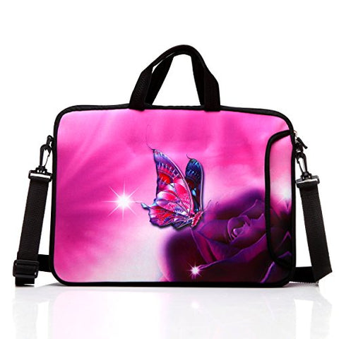 10-Inch Laptop Shoulder Bag Sleeve Case with padded handle for 9.6” 9.7" 10" 10.1" 10.5" Ipad/ Netbook/ Tablet/