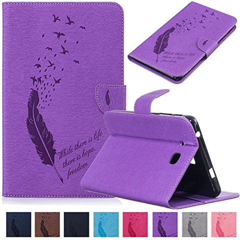 Galaxy Tab E 8.0 T377V Case,UUcovers Colorful Tri-fold Lightweight Slim Shell Standing Cover Shockproof Protective Cover Shell for Samsung Galaxy Tab E 8.0 inch T377V