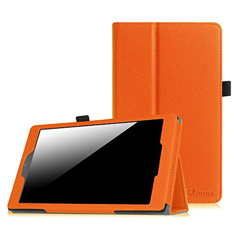 Fintie Folio Case for Amazon Fire HD 8 (2016 6th Generation), Slim Fit Premium Vegan Leather Standing Cover for Fire HD 8 Tablet (2016 6th Gen