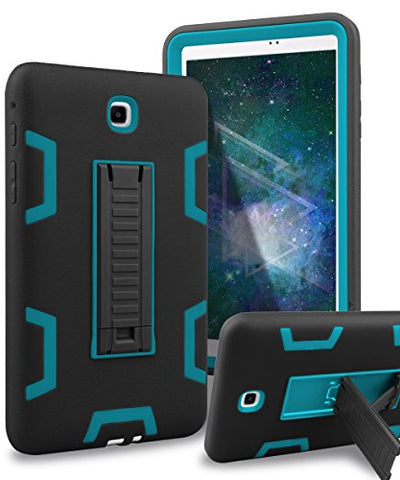 Samsung Galaxy Tab A 8.0 Case,XIQI Three Layer Hybrid Rugged Heavy Duty Shockproof Anti-Slip Case Full Body Protection Cover for Tab A 8.0