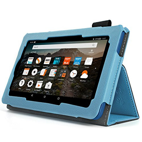 Case for All-New Fire HD 8 2017 - Premium Folio Case for All-New Fire HD 8 Tablet with Alexa 7th