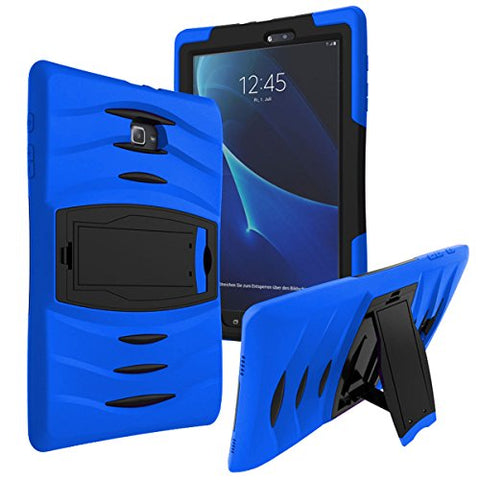 KIQ Galaxy Tab A 8.0 2015 T350 Case Screen Protector Included [NOT FIT 2017(T380) 2018(T387)] Shockproof Heavy Duty Case Cover Full-Body Samsung Galaxy Tab A 8.0 SM-T350