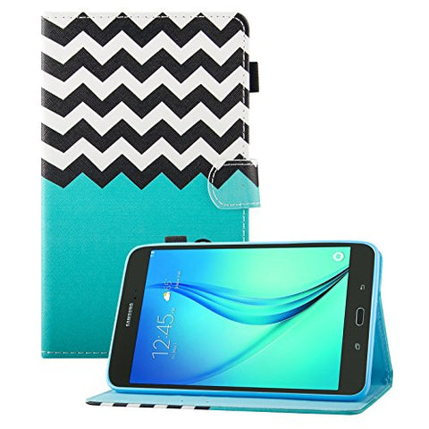 Tab E 8.0" Case, Samsung SM-T377a Case, Dteck PU Leather Flip Stand Case [Card Holder] Wallet Case Cover for Samsung Galaxy Tab E T377/T375 8.0 Inch Lite Series