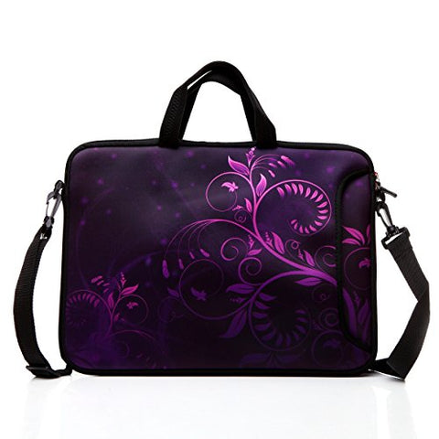 10-Inch Laptop Shoulder Bag Sleeve Case with padded handle for 9.6” 9.7" 10" 10.1" 10.5" Ipad/ Netbook/ Tablet/