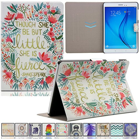 Galaxy Tab A 8.0 Case,UUcovers Magnetic Closure Slim-Fit Flip Stand [Card Holder] Case Auto Sleep/Wake Function Samsung Galaxy Tab A 8.0 Inch