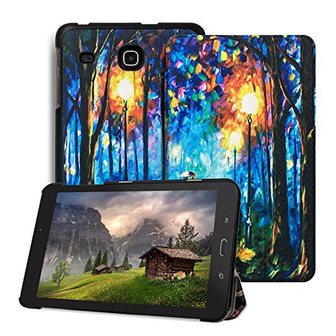 Galaxy Tab E 8.O Case - Leafbook Ultra Slim Lightweight Smart Shell Standing Cover for Samsung Galaxy Tab E