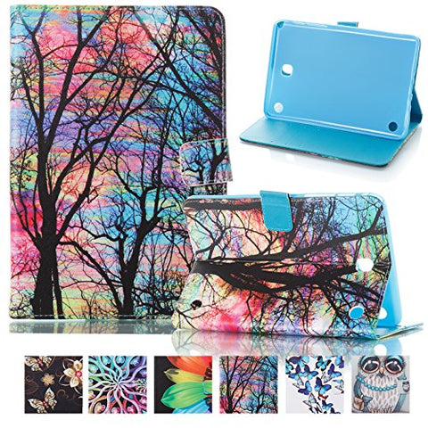 Galaxy Tab A 8.0 Case,UUcovers Magnetic Closure Slim-Fit Flip Stand [Card Holder] Case Auto Sleep/Wake Function Samsung Galaxy Tab A 8.0 Inch