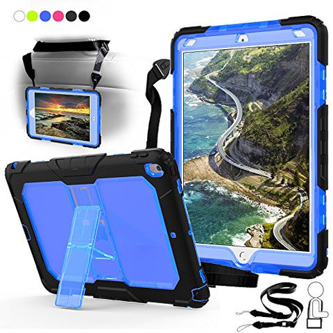 Shockproof Full-Body Protective Rugged Bumper Cover Skin W/Kickstand & Shoulder Strap