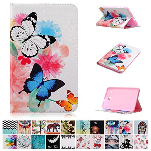 Galaxy Tab E 8.0 T377V Case,UUcovers Colorful Tri-fold Lightweight Slim Shell Standing Cover Shockproof Protective Cover Shell for Samsung Galaxy Tab E 8.0 inch T377V