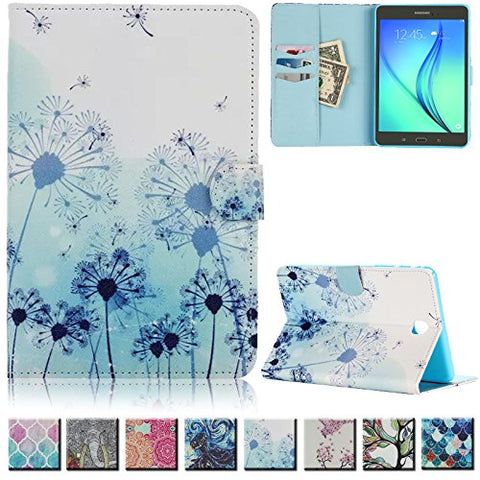 Galaxy Tab A 8.0 Case,UUcovers Magnetic Closure Slim-Fit Flip Stand [Card Holder] Case Auto Sleep/Wake Function Samsung Galaxy Tab A 8.0 Inch