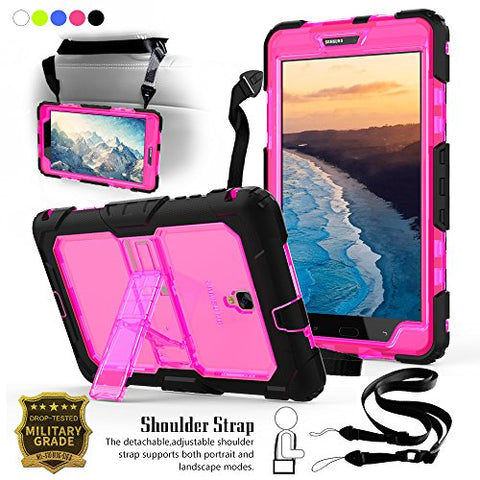 Shockproof Full-Body Protective Rugged Bumper Cover Skin W/Kickstand & Shoulder Strap