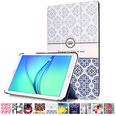 Galaxy Tab E 8.0 T377V Case,UUcovers Colorful Tri-fold Lightweight Slim Shell Standing Cover Shockproof Protective Cover Shell for Samsung Galaxy Tab E 8.0 inch T377V