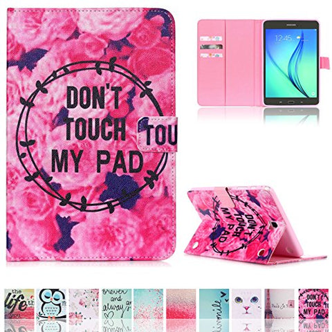 Galaxy Tab A 8.0 Case,UUcovers Magnetic Closure Slim-Fit Flip Stand [Card Holder] Case Auto Sleep/Wake Function Samsung Galaxy Tab A 8.0 Inch