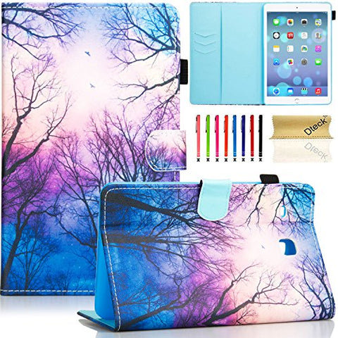 Tab E 8.0" Case, Samsung SM-T377a Case, Dteck PU Leather Flip Stand Case [Card Holder] Wallet Case Cover for Samsung Galaxy Tab E T377/T375 8.0 Inch Lite Series