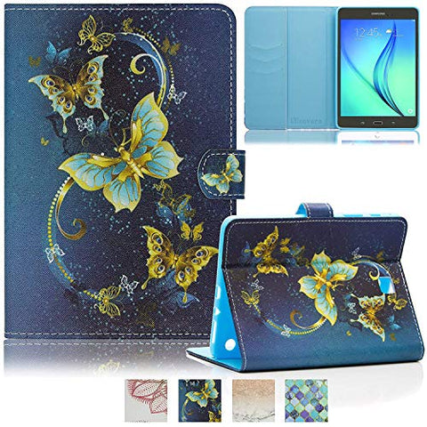 Galaxy Tab A 8.0 Case,UUcovers Magnetic Closure Slim-Fit Flip Stand [Card Holder] Case Auto Sleep/Wake Function Samsung Galaxy Tab A 8.0 Inch