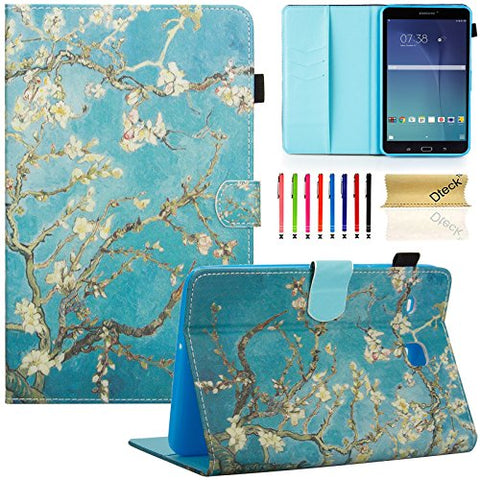 Tab E 8.0" Case, Samsung SM-T377a Case, Dteck PU Leather Flip Stand Case [Card Holder] Wallet Case Cover for Samsung Galaxy Tab E T377/T375 8.0 Inch Lite Series