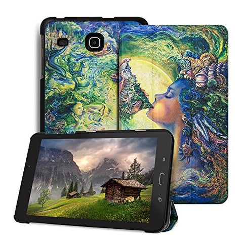 Galaxy Tab E 8.O Case - Leafbook Ultra Slim Lightweight Smart Shell Standing Cover for Samsung Galaxy Tab E