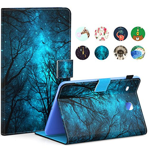 Tab E 8.0" Case, Samsung SM-T377a Case, Dteck PU Leather Flip Stand Case [Card Holder] Wallet Case Cover for Samsung Galaxy Tab E T377/T375 8.0 Inch Lite Series